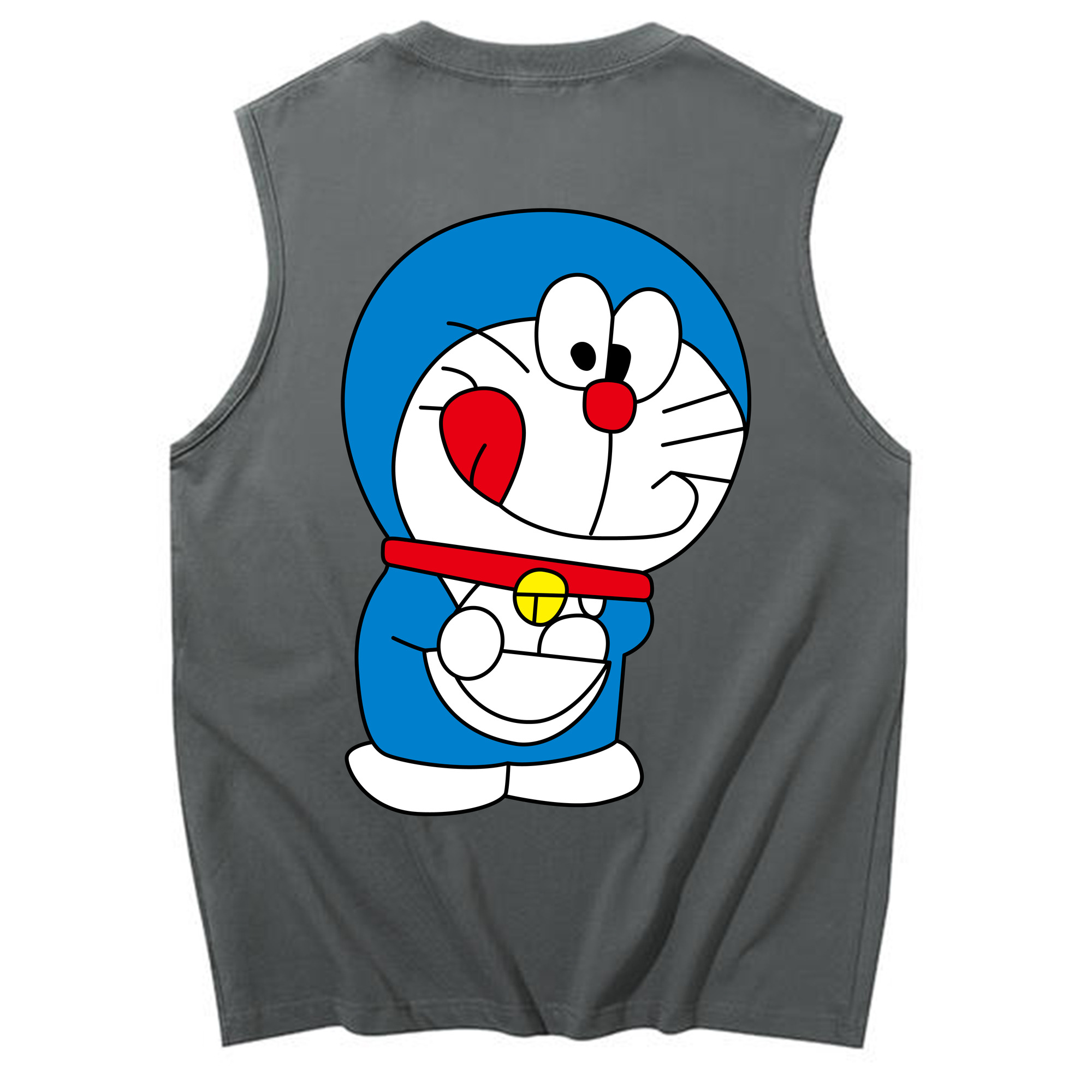 （画像用） ドラえもん Doraemon コットン100％タンクトップ（背面プリント）